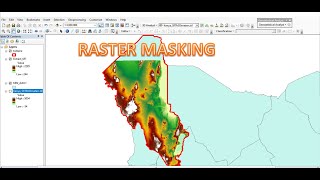 Famous Extract by Mask  Area or Region of Interest or Subset of Image in ArcMap Wealth