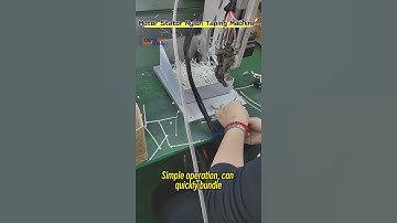Automatic Nylon Cable Tie Machine for Stators  #industrialautomation