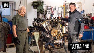 TATRA 148 - RESTORATION | ENGINE DISASSEMBLY | PART 4