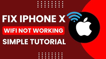 Fix- iPhone X WiFi not working! [Unable to Join]