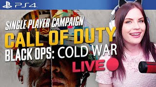 COD Cold War Launch Day - LIVE - SINGLE PLAYER CAMPAIGN