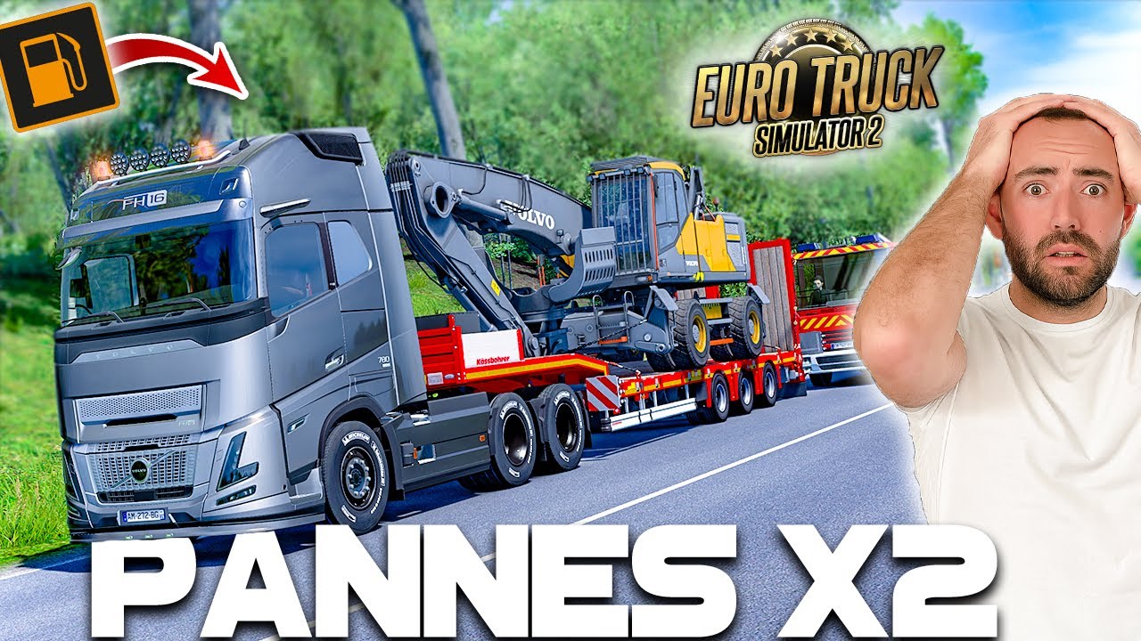 NOUVEAU GARAGE, NOUVEAU CAMION ET 2 PANNES !!! 😂 - Eurotruck simulator 2