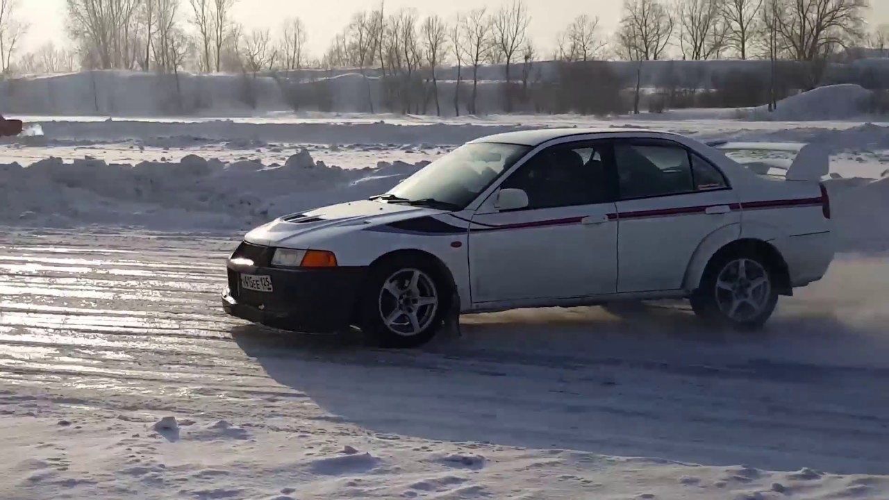 Mitsubishi Lancer Evolution EVO VI TME  Russian Winter
