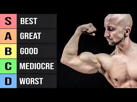 22 Arm Exercises Ranked (Worst To Best!)