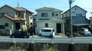 車窓 常磐線 取手→龍ケ崎市