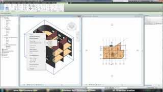 Autodesk Revit Architecture: Basic training - 30 - 3D section creation