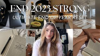 HOW TO END 2023 STRONG | goal check-in & 2024 planning