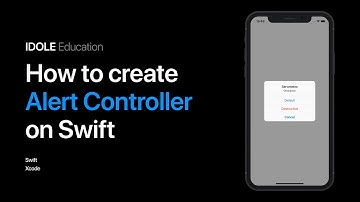 Знакомство с UIAlertController. Создание Alert.