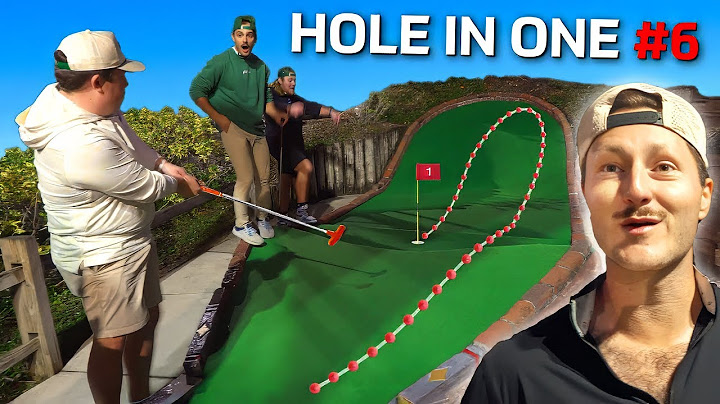 The Most Hole in Ones We've Ever Made..