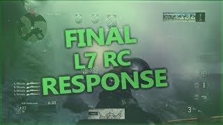 Rezife: Final L7 RC Response #L7RC @Lucky7Gaming @ImGinge @L7Relative