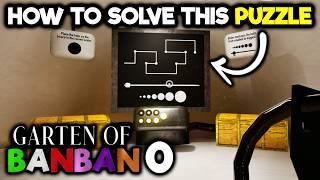 How to Solve the Slider Balls small to big puzzle - Garten Of Banban 0 PS5 HD keycard A+ igloo screenshot 5