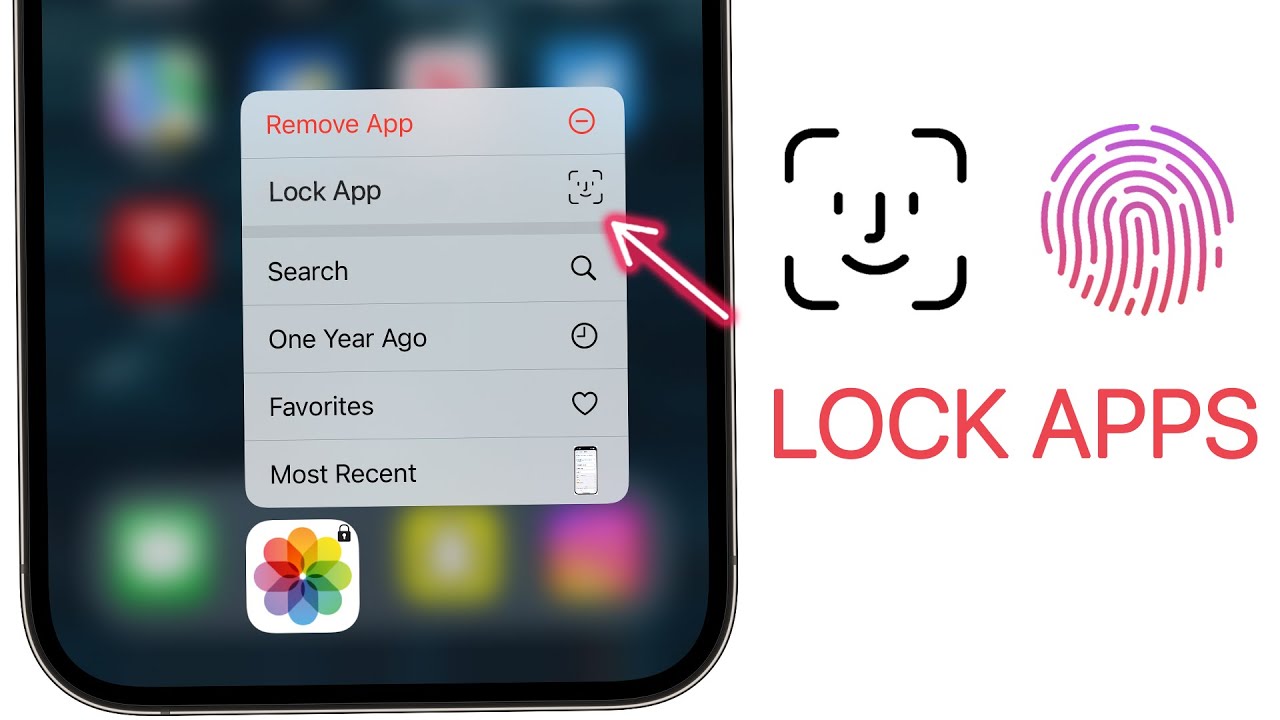 How to LOCK APPS on iPhone! (with Face ID & Passcode) 