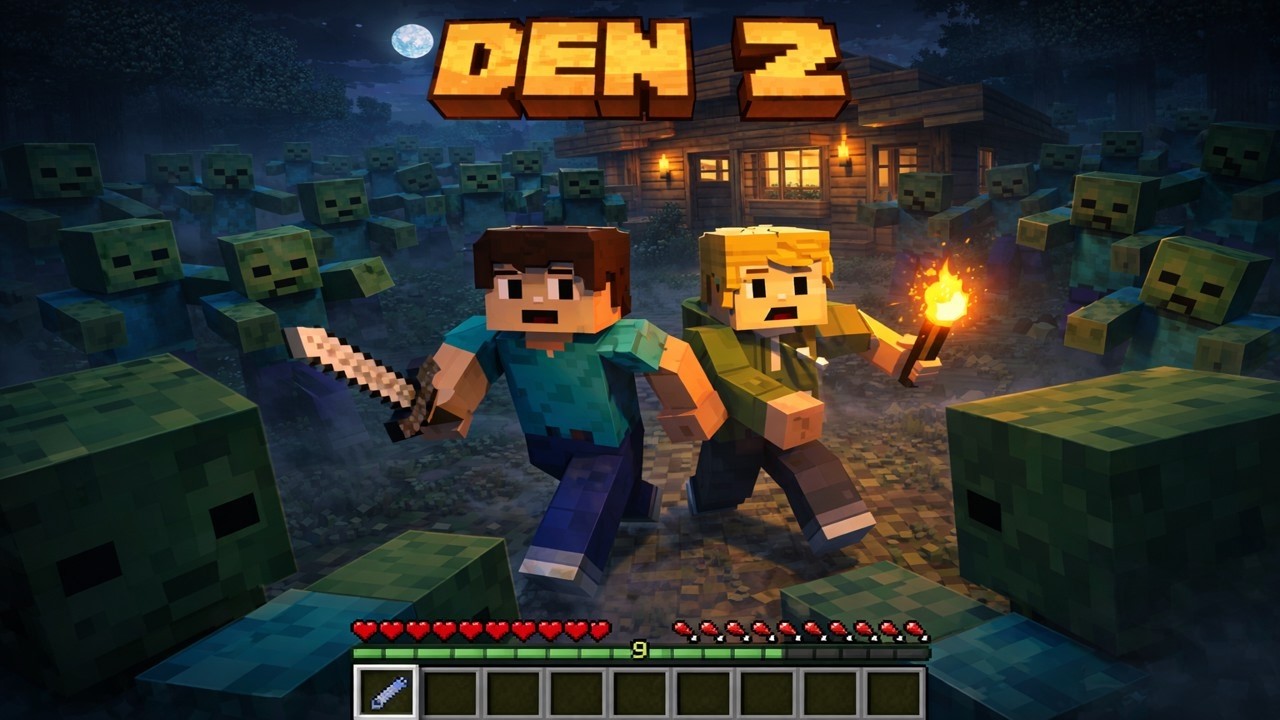 napadli nas zombici !??🧟(den 2)