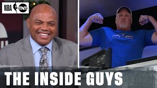 Scott Hastings Stopped By Studio J Looking For A Fight With Chuck 🥊🤣 | NBA on TNT