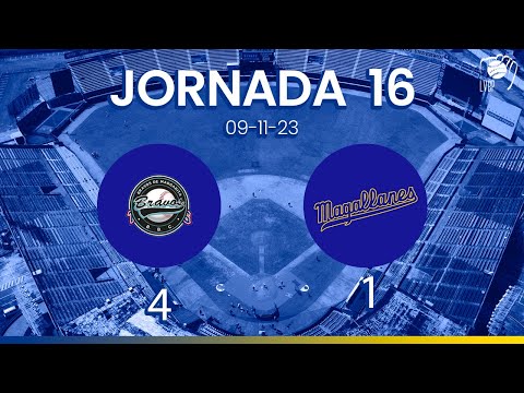 JORNADA 16 RESUMEN  - Bravos de Margarita 4 - Navegantes del Magallanes 1  23-24 (9-11-23)