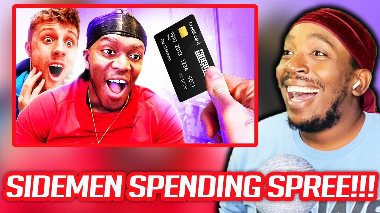 Reaction To SIDEMEN HAVE 5 MINUTES TO SPEND $100,000