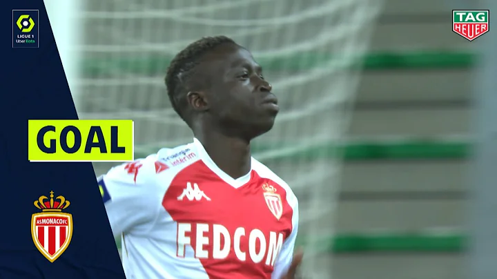 Goal Krpin DIATTA (76' - AS MONACO) AS SAINT-TIENN...