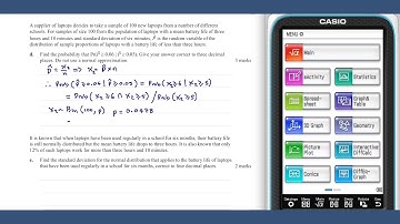 2016 VCE Maths Methods Exam Solutions Section B - Question 3