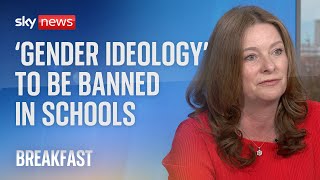 Education secretary: 'Gender ideology' shouldn't be taught in schools