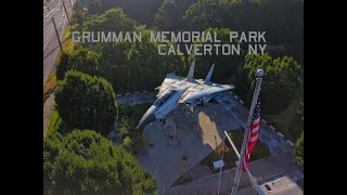 Drone Flight: F14 Tomcat & A6 Intruder (Grumman Memorial Park: Calverton, NY)