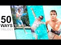 50 Ways to Jump In + Swim + Get Out of a Pool