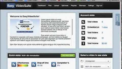 Easy Video Suite MEGA BONUS - Easy Video Suite Demo  Walk Through Web Dashboard
