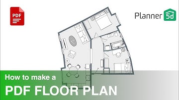 How to Make a PDF Floor Plan in Planner 5D | Tutorial by Ayuh
