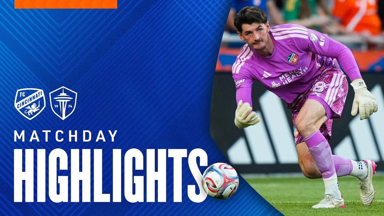 HIGHLIGHTS: FC Cincinnati vs Seattle Sounder FC | August 22, 2026