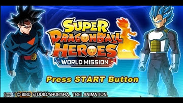 Download New DBZ TTT MOD Dragon Ball Heroes ISO V2 + Menu With New Vegito SSJ4 And Demigra