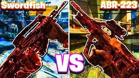SWORDFISH vs ABR 223 - Which Burst Weapon is Better (BO4 SWORDFISH VS ABR 223)
