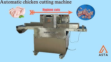 Automatic chicken cutting machine