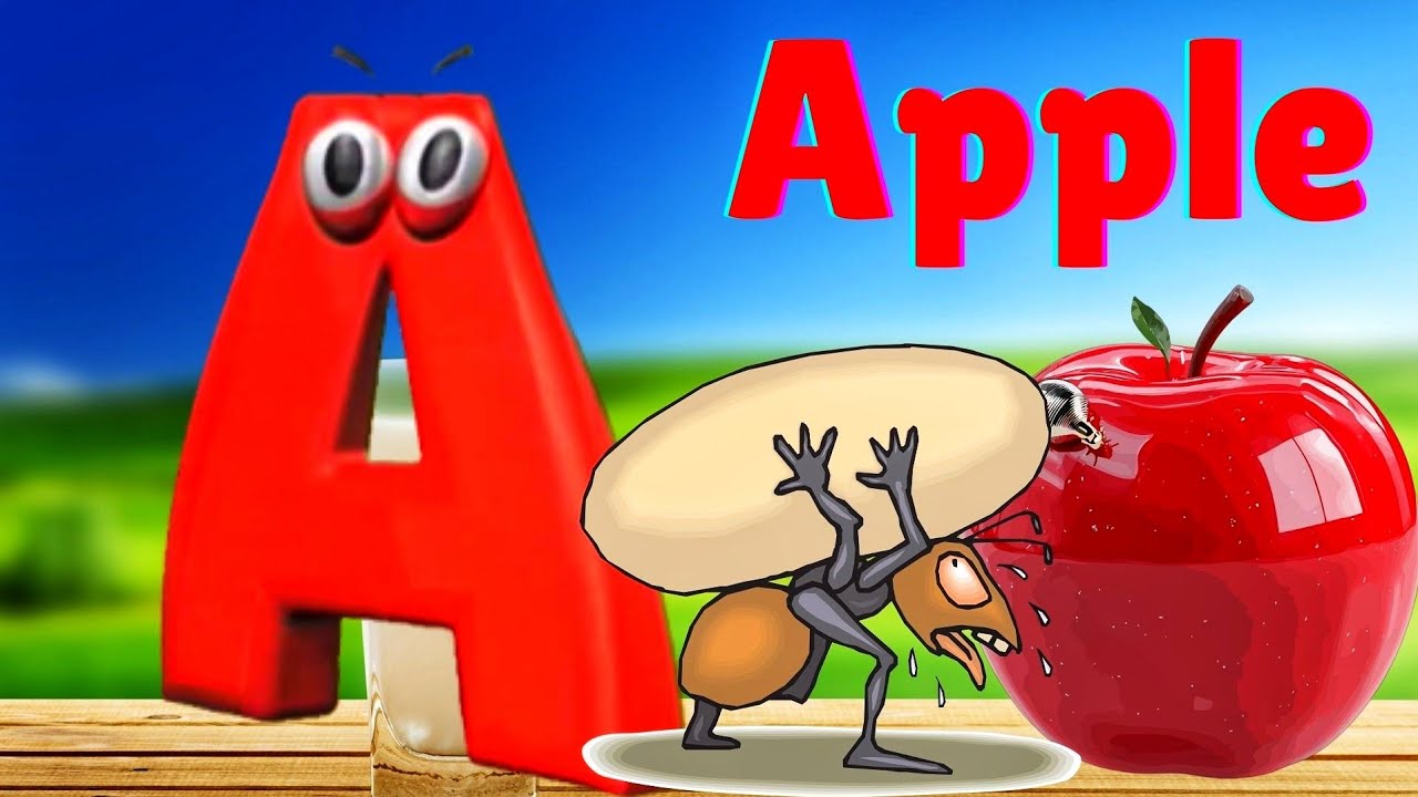 ABC Alphabet song | for kids Animals cartoons video song Nursery rhymes | ABC phonics song