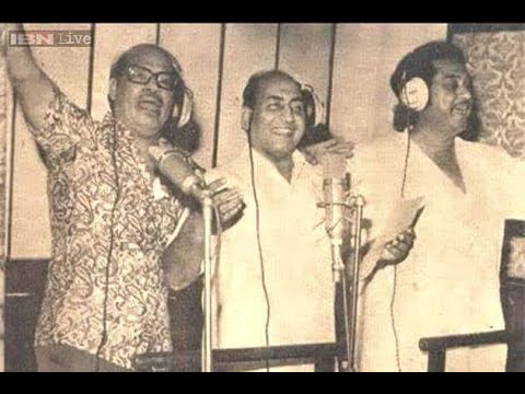 Mohd Rafi Manna Dey Kishore Kumar Band Mutthi Lakh Ki Chalti Ka Naam Zindagi 1981 HMV