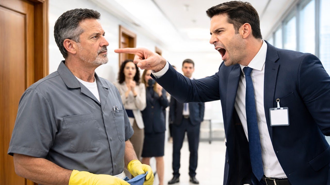 VOCÊ ESTÁ DEMITIDO! — mas ele não sabia quem estava ali.