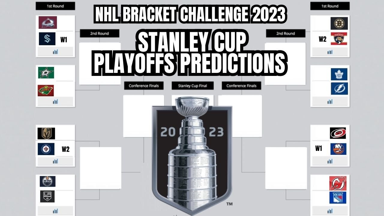 2023 Stanley Cup Playoffs Predictions My NHL Bracket Challenge