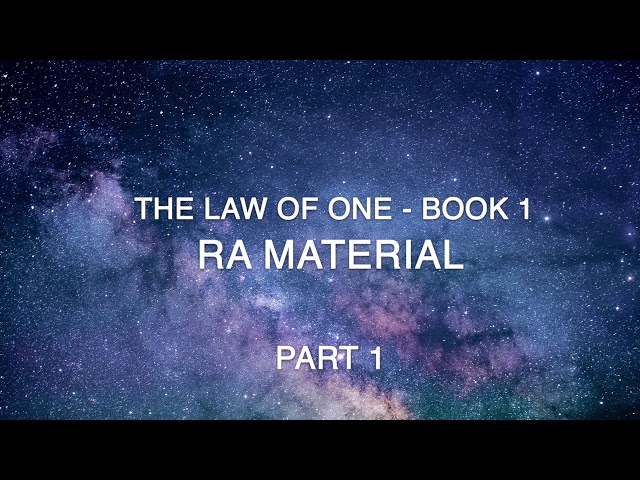 The Law of One  - Book 1  - Part 1 - Ra Material - Introduction with Pamela Mace class=