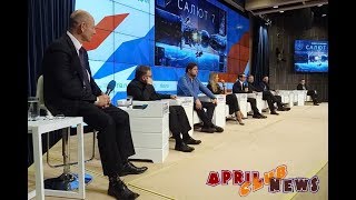 Пресс-конференция фильма "Салют-7"