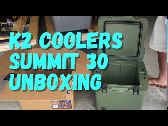 Unboxing the K2 Coolers “Summit 30” Rugged and Durable Ice Chest 