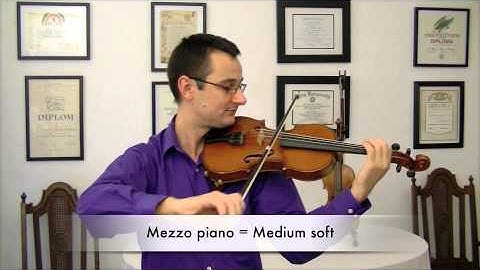 The Practicing Companion - Playing Musical Dynamics on Violin