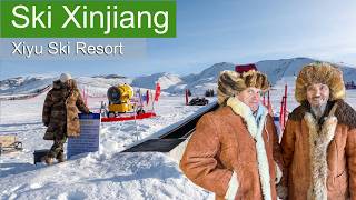 The birthplace of skiing? Exploring Xinjiang’s brand-new Xiyu Ski Resort!