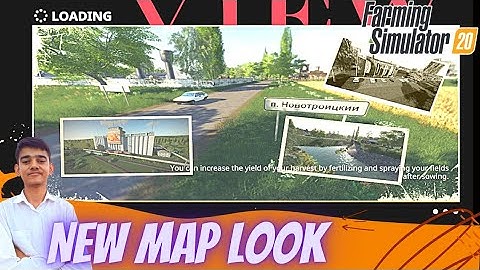 New  Map (Новотроицкии )First look | New map look | High graphics New map | Timelapse | #Farmingview