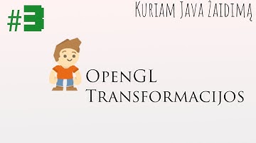 Kuriam Java Žaidimą - #3 - OpenGL transformacijos