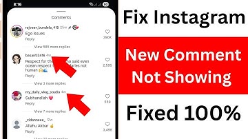 Instagram New Comments Missing Problem | Fix Instagram New Comment Not Showing
