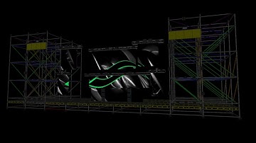 Led Displays Video Mapping Test - PINPINROLL