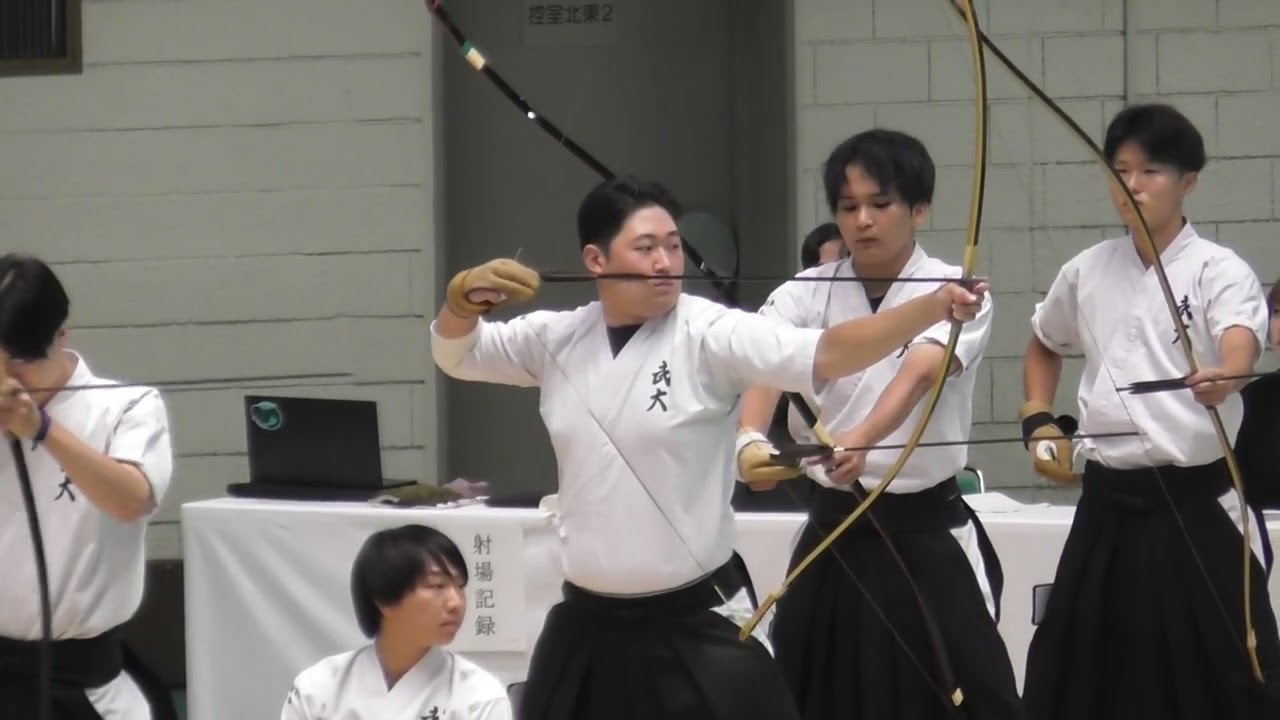 第73回全日本学生弓道選手権大会 男子団体トーナメント 準決勝戦
