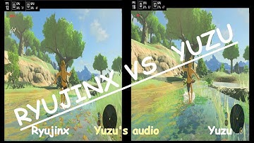 Ryujinx vs. Yuzu: Zelda: Breath of the Wild | Frame Rate Test | Nintendo Switch Emulator