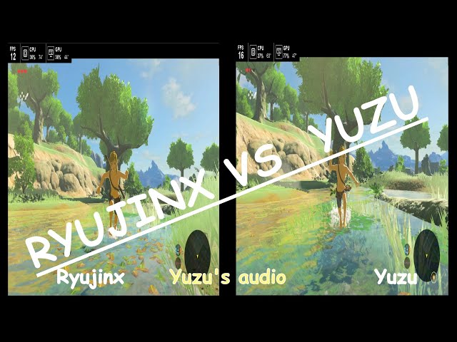 BSoD on X: Many people asked me to compare BOTW on multiple emulators.  Some interesting FPS results at 4K Cemu: 92 FPS (Still the best) yuzu: 87  FPS Ryujinx: 58 FPS With #