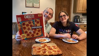 New Cheez-It Pizza!  WOW!