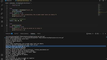 🔥 “9 Errores Comunes en Python 😱 y Cómo Evitarlos con Try & Except 🐍 | Tutorial Paso a Paso”
