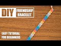 Flip Flop Friendship Bracelet | Easy Tutorial for Beginner